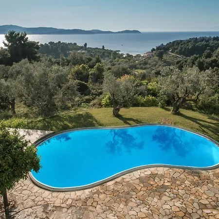 Pelion Aqua Vista - Seaside With Private Pool Promirion
